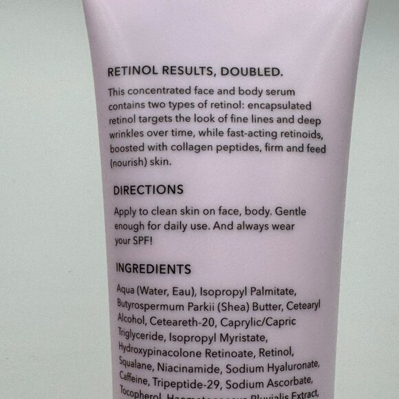 Nakery Beauty Double Retinol & Collagen Peptide Treatment 8.45oz  Firming & Lift - Picture 7 of 8